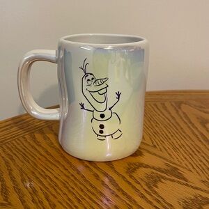 Rae Dunn Olaf Mug Iridescent